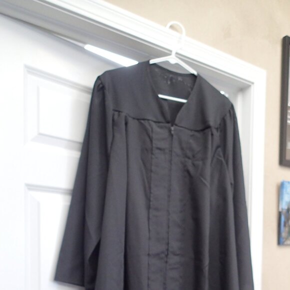 Black Graduation Gown - Picture 1 of 4